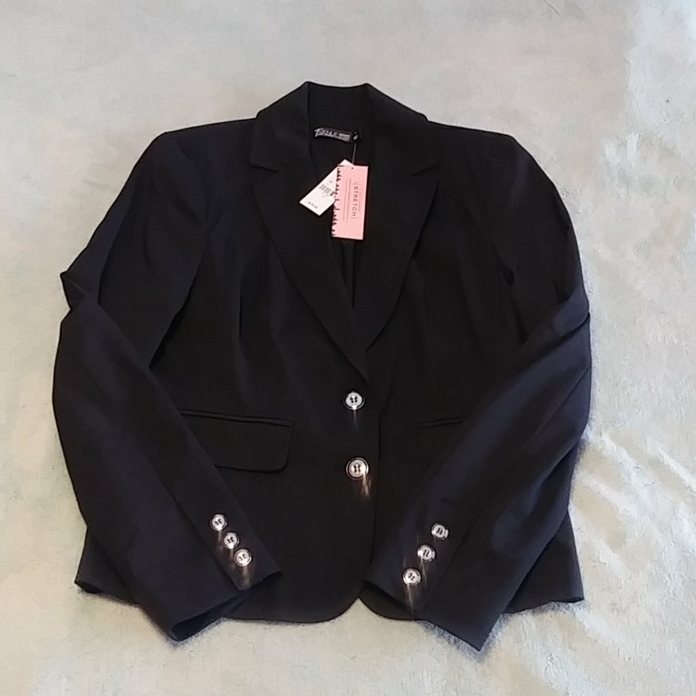 7th Avenue Black Blazer
